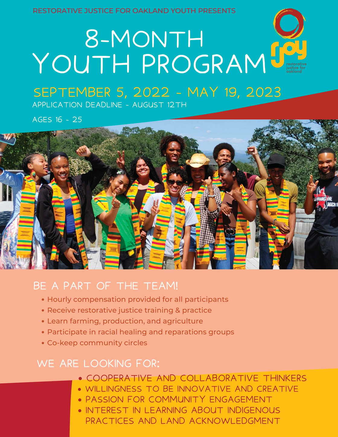 8 Month Youth Program