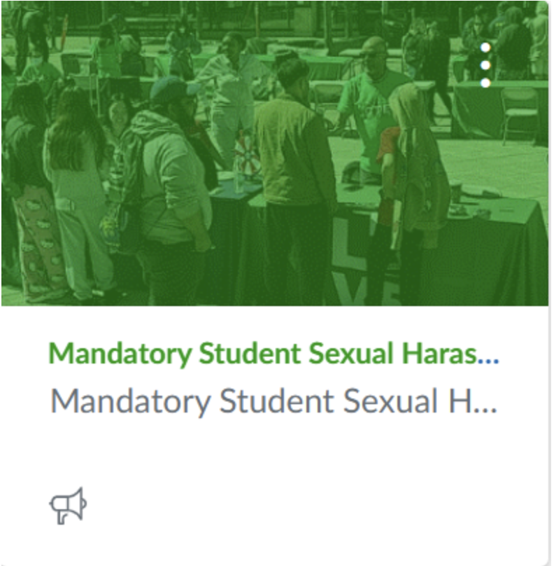 Sexual Harassment Prevention Training